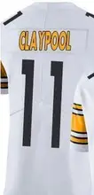 Custom Embroidery For American Chase Claypool Mens Womens Kids Youth White Yellow Black Football Jersey