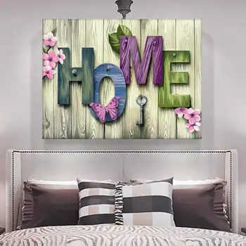 

Letter DIY 5D Diamand Paintted Art Cross Stitch Embroidery Kit Decor HOME LOVE Diamond Painting Full Square New Arrival 40x30cm