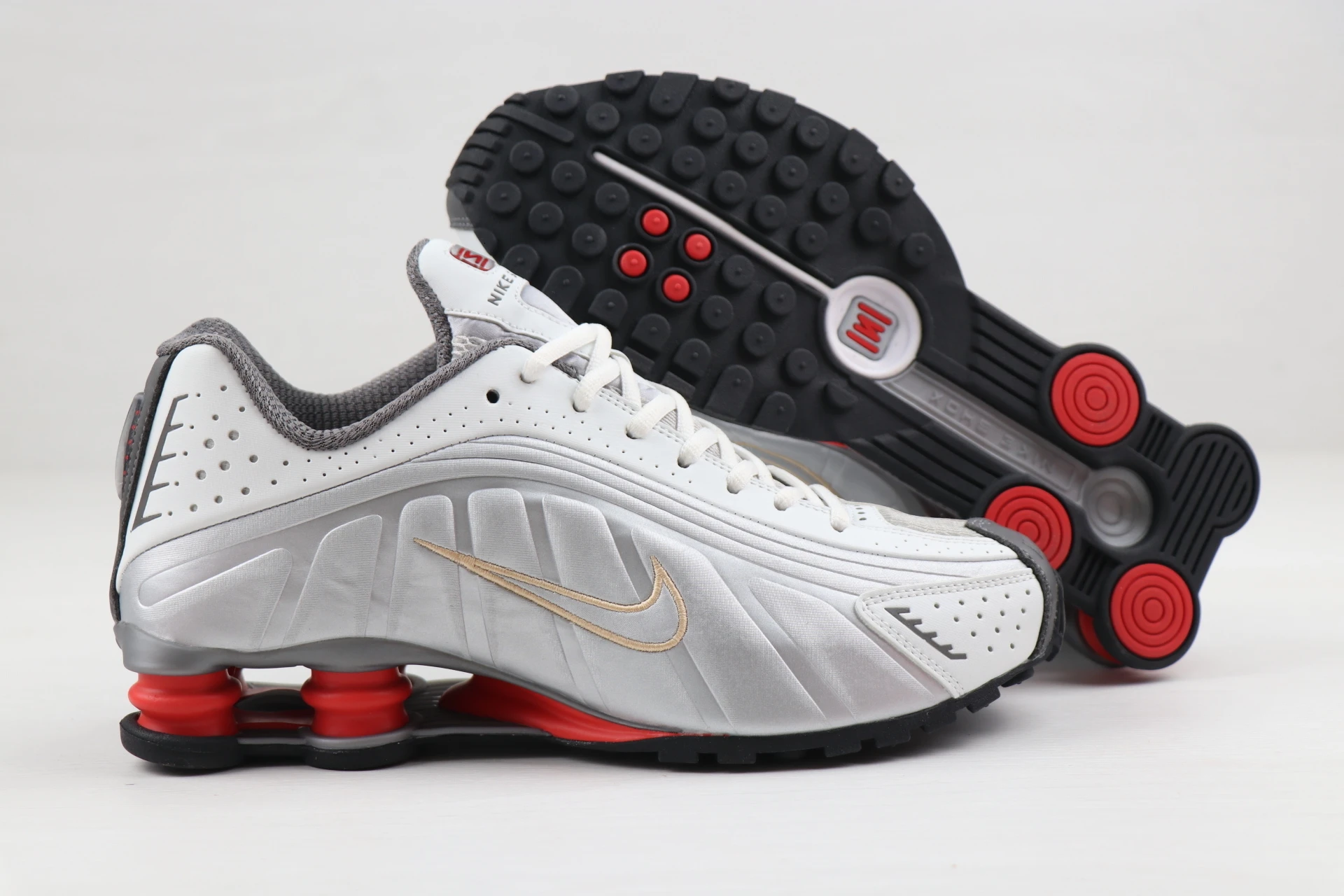 Мужские кроссовки для бега Nike Shox R4 Air Max Tn Air Cushion, уличные спортивные кроссовки, мужские# BV1111