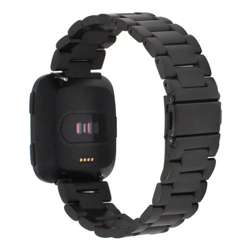 Подходит для Fitbit Versa сменный Браслет из нержавеющей стали без винтов