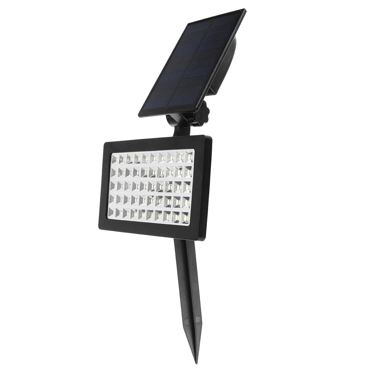 2W LED Solar Power Bright Spotlight Garden Lawn Lamp With Solar Panel Adjustable Waterproof Outdoor Landscape Light 5.5V