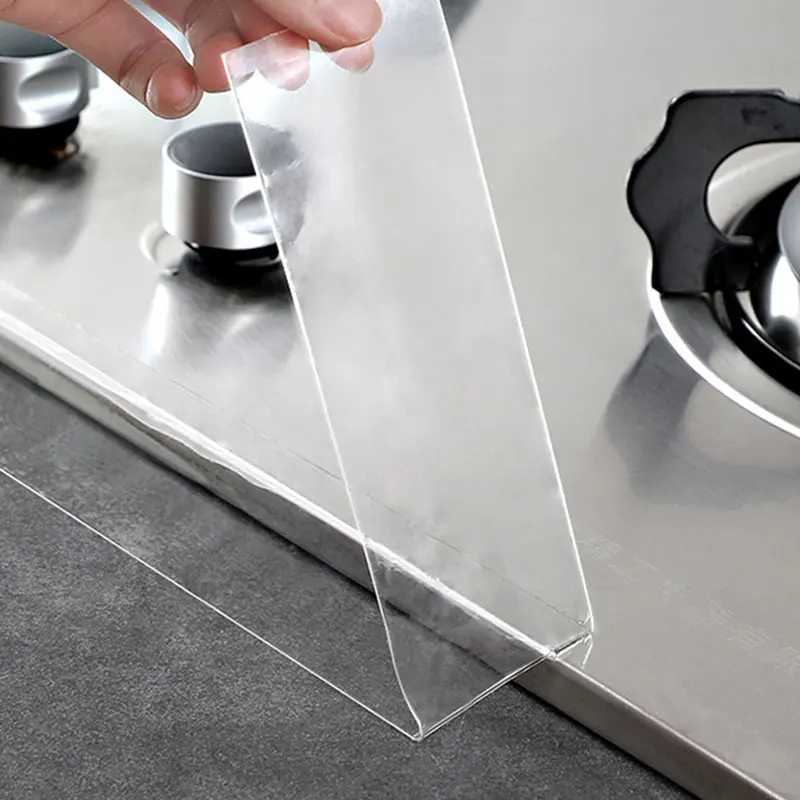 Sink Kitchen Waterproof Transparent Tape Nano Mildew Strong Self-Adhesive Pool Water Seal Bathroom Gap Strip Silicone Stickers 5