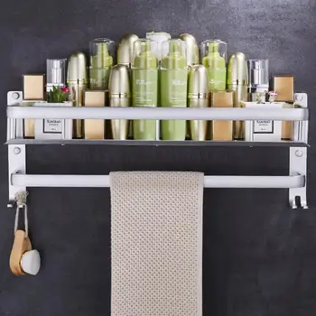 

Non Perforated Bathroom, Shower Room, Shelf, Space, Aluminum Towel Rack, Bathroom, Towel Rack, Bathroom Hardware, Pendant