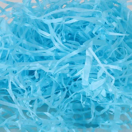 20/50g Paper Raffia Candy Boxes DIY Gift Filling Box Filler Material Colorful Shredded Crinkle Wedding Marriage Party Decoration C