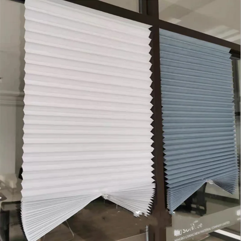 Self-Adhesive Blinds Semi-Blind Window Curtains Bathroom Kitchen Balcony Office Pleated | Дом и сад