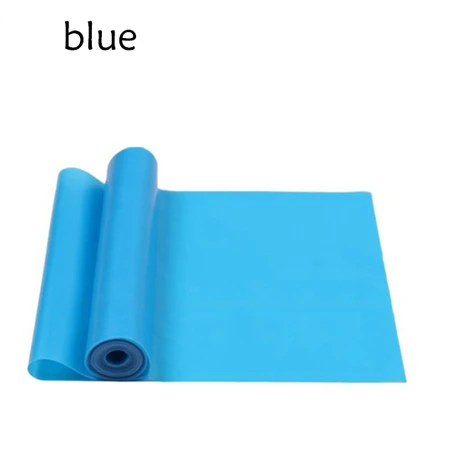 blue Эластичный пояс для пилатеса, йоги, растягивающийся пояс для фитнеса, резинки, подтягивающая спортивная повязка, для упражнений - Цвет: blue