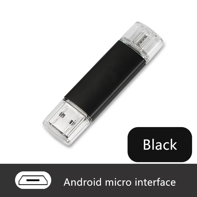 2 in 1otg usb flash16GB 32GB 64GB  Usb Flash Drive for phone memory stick Pendrive for Android mobile usb flash drive 256gb usb stick USB Flash Drives