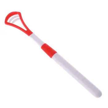 

Silicone Tongue Cleaner Scraper Dental Care Oral Hygiene Mouth Cleaning