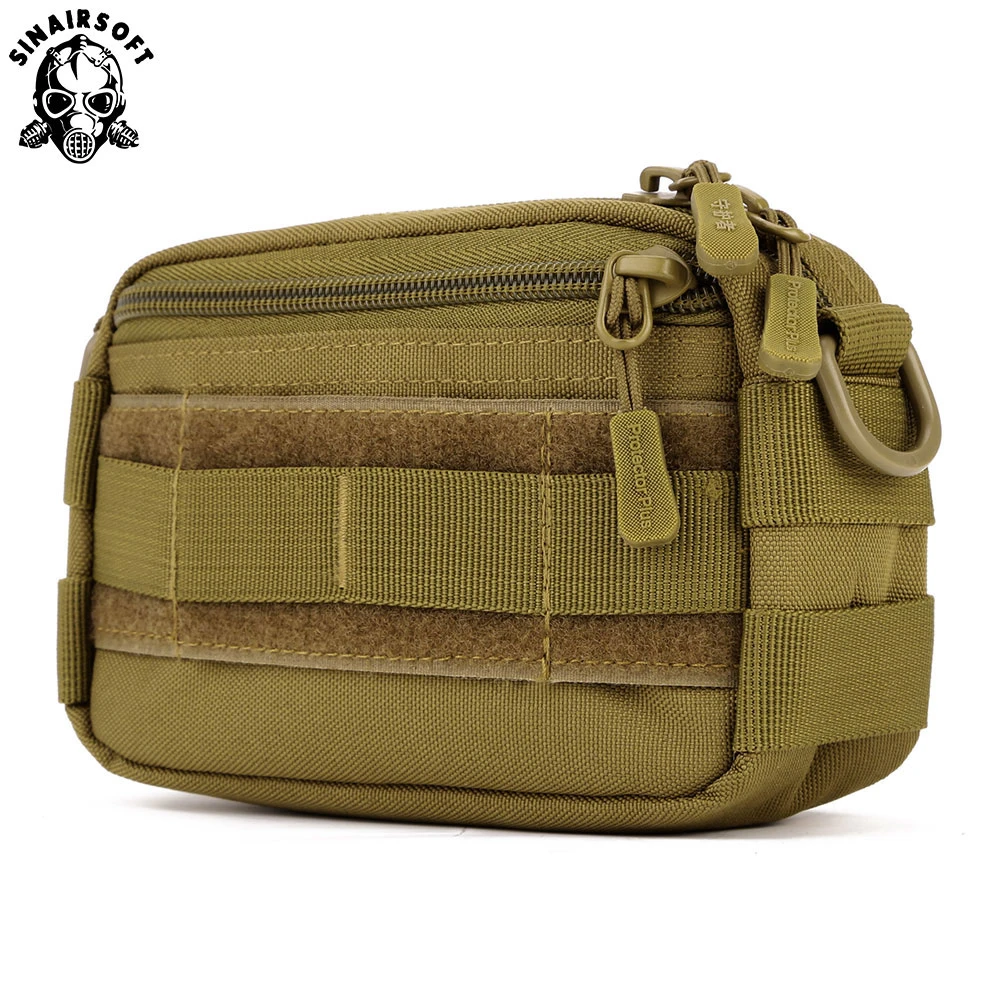

Tactical Military Utility MOLLE Pouch Outdoor Sport Messenger Bag Military Waist Belt Bag Pack Ultra-light For Hiking Trekking