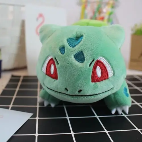 Новая Оригинальная плюшевая кукла Bulbasaur игрушка прекрасный подарок sanei | Игрушки