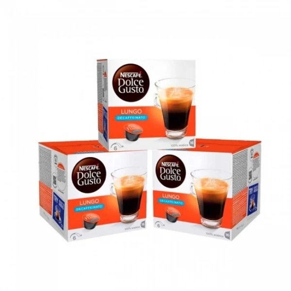 Lot of 3 packs DOLCE GUSTO LUNGO decaf - AliExpress