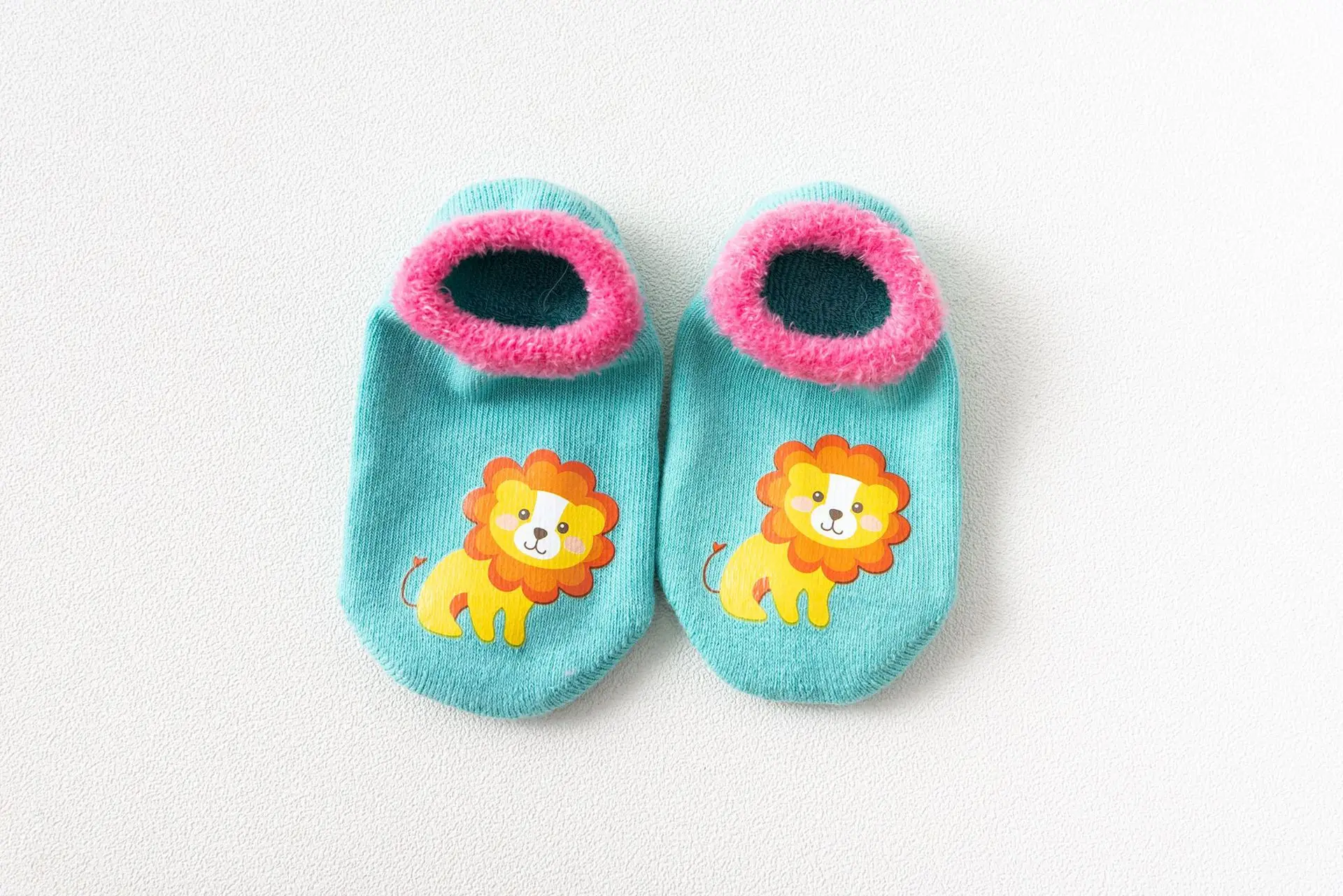 REAKIDS, новые зимние носки для малышей Мягкие осенние носки для новорожденных девочек, нескользящие носки-тапочки для маленьких мальчиков