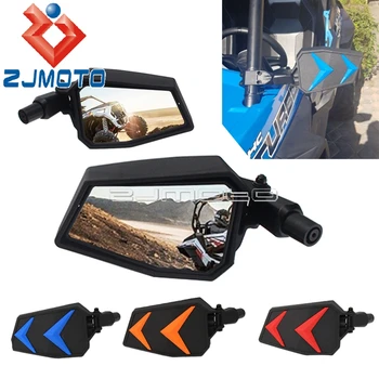 

For Yamaha YXZ1000R Honda Pioneer 1000 1.75" UTV Adjustable Side Mirror Rear View Mirrors For Polaris RZR XP1000 900 Ranger 400