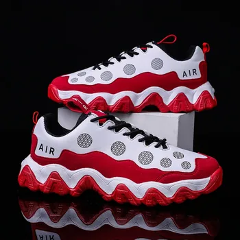 

Men sneakers winter shoes for men red men shoes fashion men casual shoes Breathable canvas shoes men Non-Leather Casual Shoes