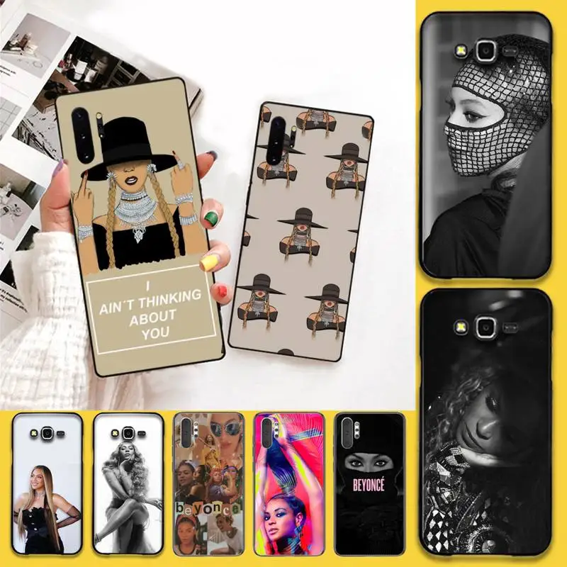 Мягкий чехол для телефона Beyonce Жизель Ноулз Samsung Note 7 8 9 10 Lite Plus Galaxy J7 J8 J6 2018 Prime |