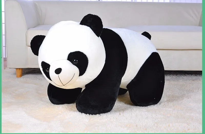С принтом панды и животных набитая плюшевая кавайная Игрушка Кукла Kawaii плюшевые мягкие игрушки для мальчиков на день рождения мягкие детские игрушки CC50MR