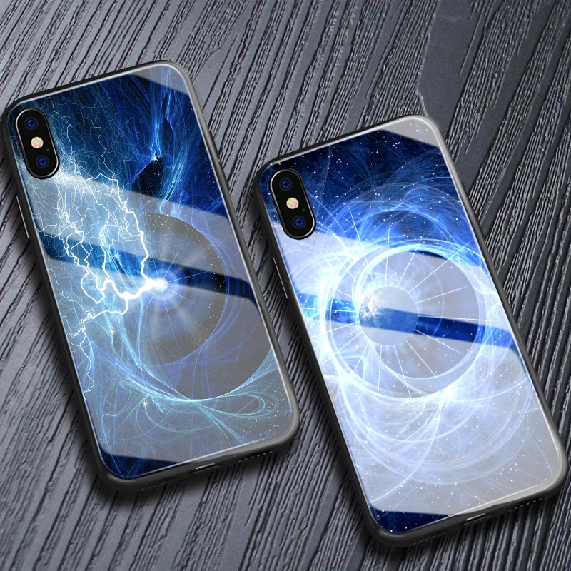 Жесткий чехол накладка для iPhone 6 в стиле ретро с изображением земли Вселенной солнечной системы 6S plus 8 7 X XR XS MAX