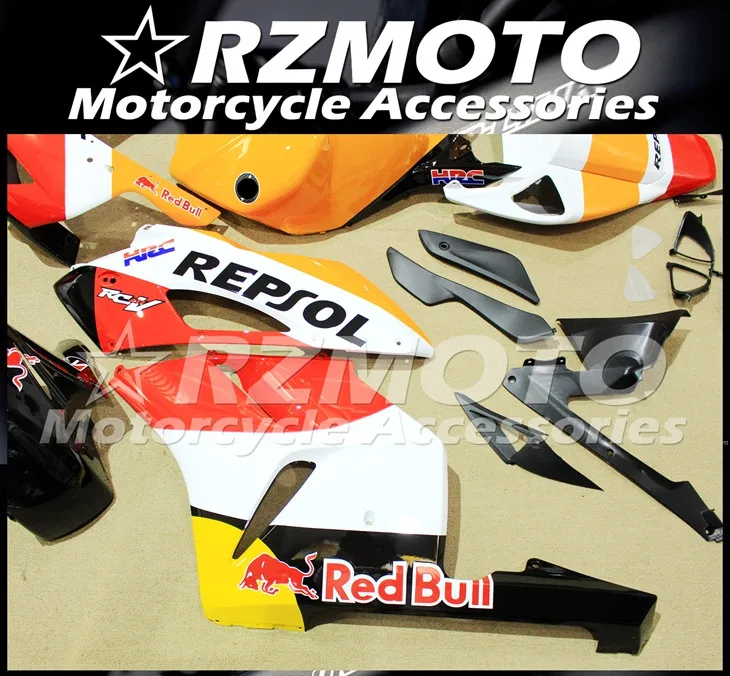 ABS мотоцикл обтекатель комплект для HONDA CBR1000RR 2004-2005 год кузов литья под давлением Магазин № 1331
