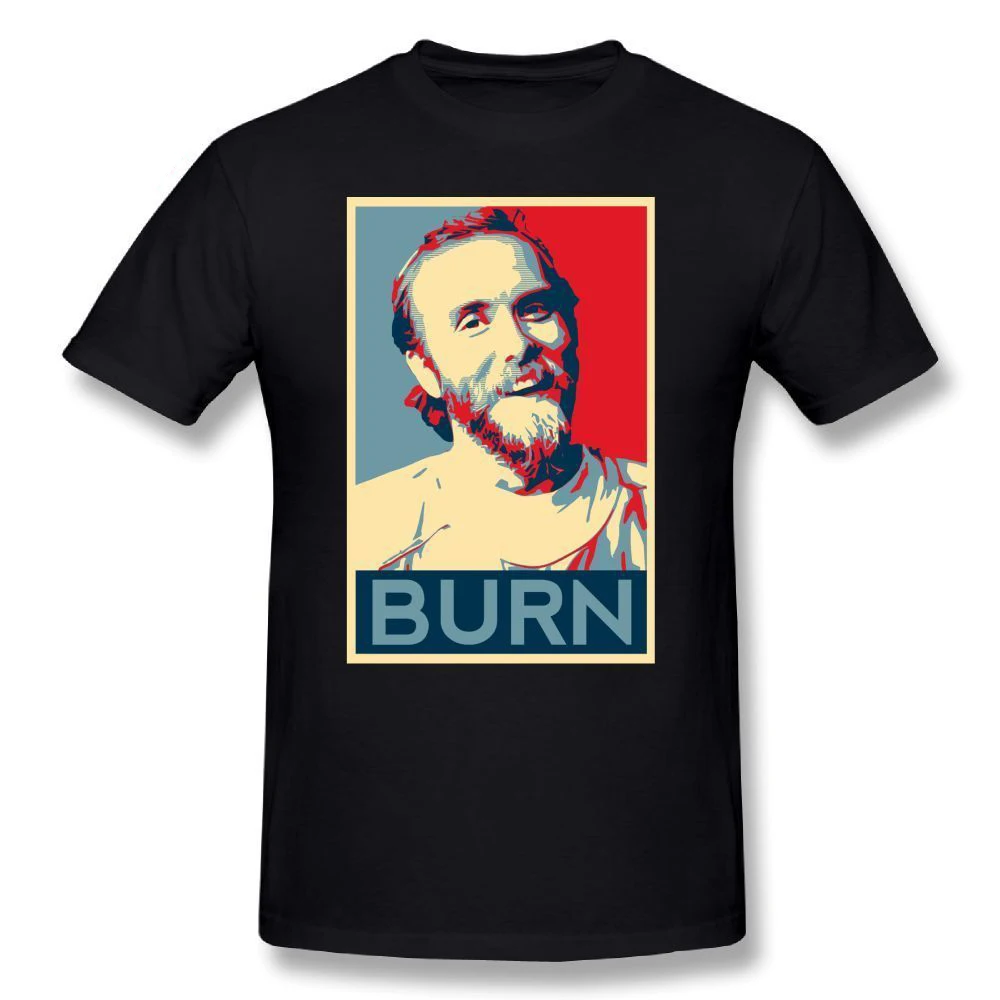 

Burzum T-Shirt Varg Vikernes - BURN Basic T Shirt Casual T-Shirts Graphic Summer Men Short Sleeve 100 Cotton Top Tee Plus Size L