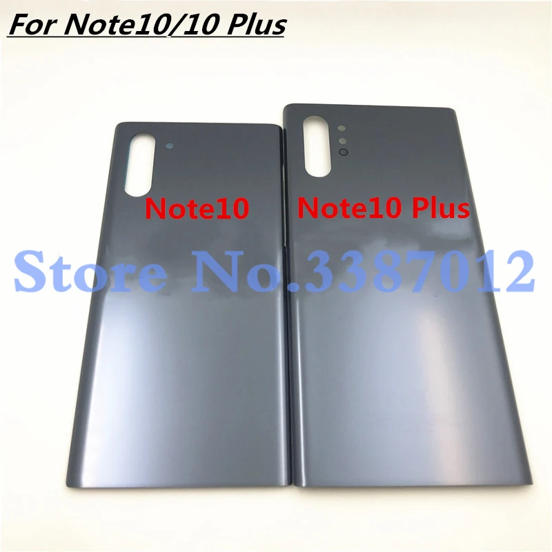 10 шт для samsung Galaxy Note 10 Батарея крышка задней стороны специально для Корпус задний Чехол для Note 10 плюс Стекло Батарея дверь+ клей Стикеры