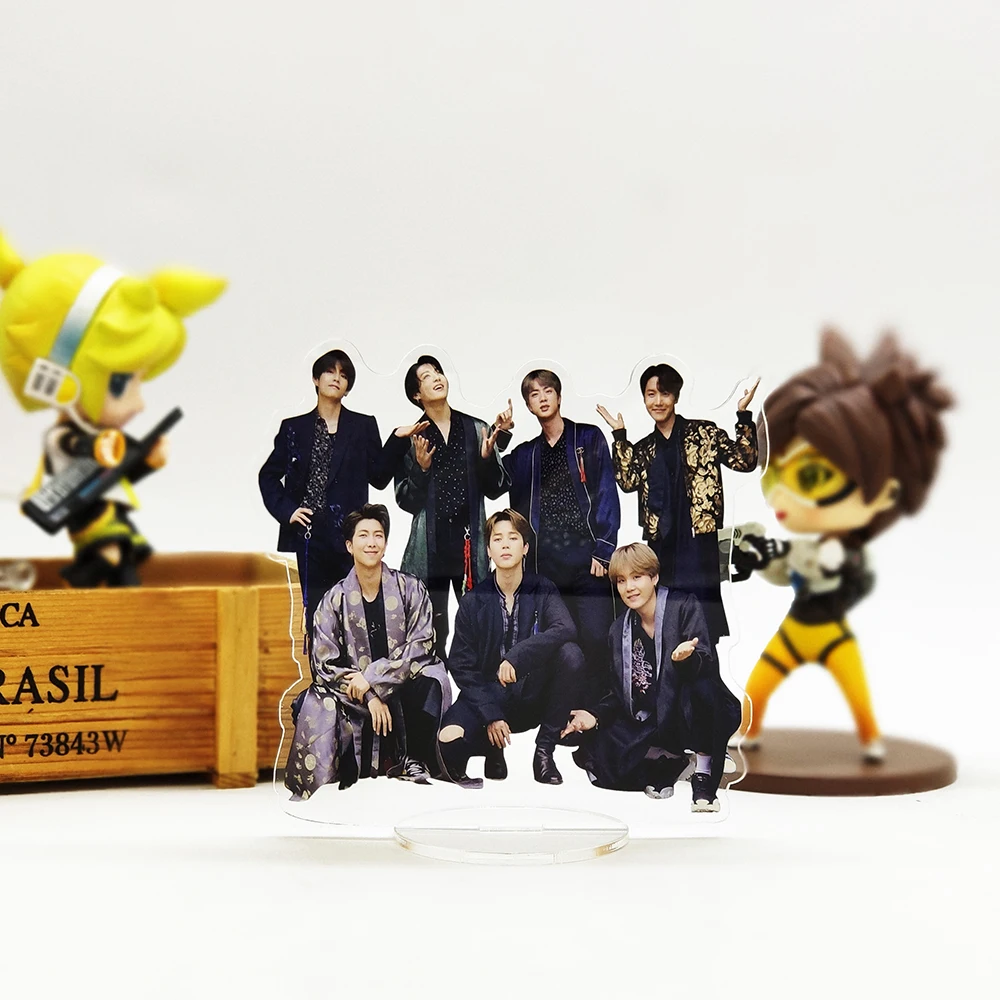

Bangtan Boys HF JK JH RM V SUGA JIN JIMIN acrylic stand figure model plate holder cake topper KPOP IDOLS LOVE COOL