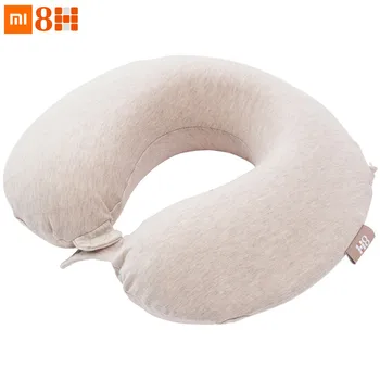 

Original Xiaomi Mijia 8H U Shape Memory Foam Neck Pillow Antibacterial Portable Travel 8H Eyes Mask Cushion Lunch Break Pillows