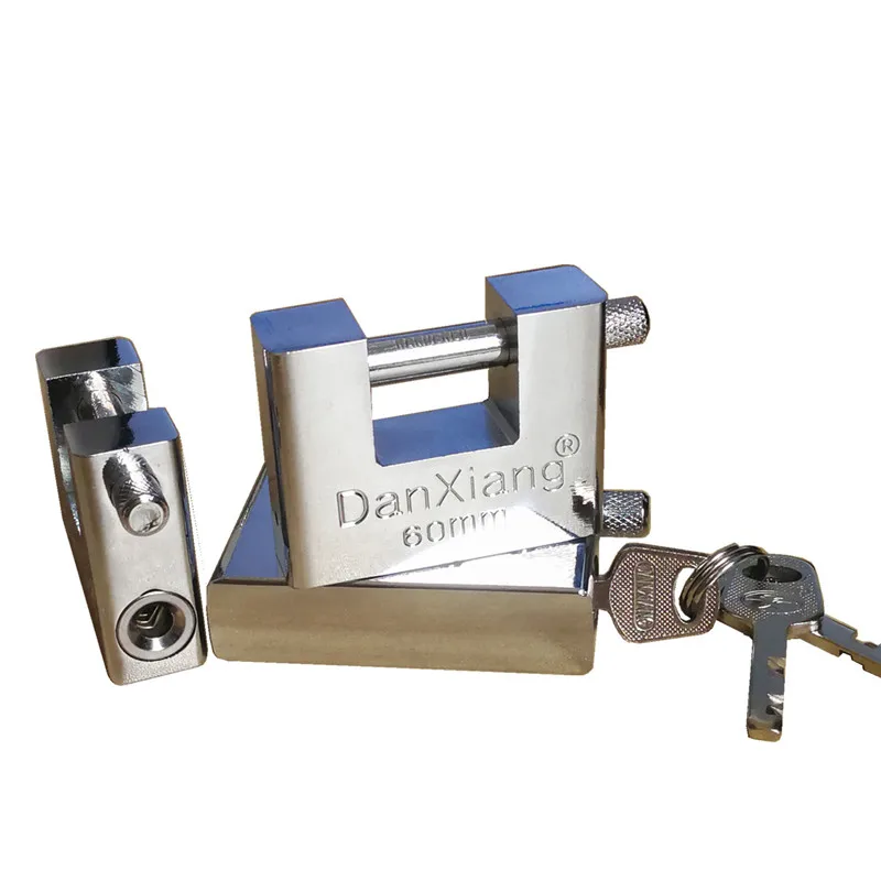 Lucchetto Inox Transit 2 40mm, Arco Acciaio INOX, 2 Chiavi Reversibili Thirard 89093688