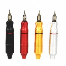 Новая Профессиональная ротационная машинка для татуировки, ручка, мощный тихий мотор, Перманентный макияж, подводка для бровей, губ, гибридный тату-пистолет