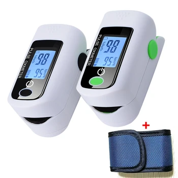 

Household Digital Fingertip pulse Oximeter Blood Oxygen Saturation Finger Oximeter SPO2 PR Monitor health Care oximetro de dedo