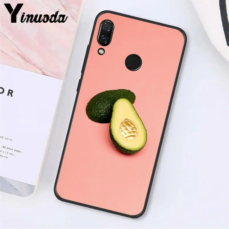 Yinuoda авокадо эстетический Gteen фрукты еда чехол для телефона для Xiaomi Redmi Note 7 5 4 Redmi 5plus 6A Note8 4X Note8Pro - Цвет: A12
