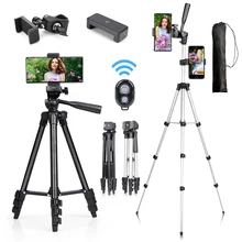 Camera Tripod Phone-Stand-Holder Lightweight Desktop Sony iPhone Para Portable Canon