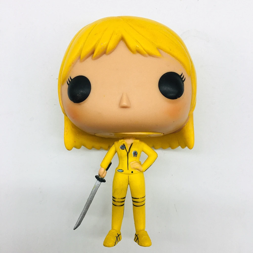 

Original Class Movie Kill Bill - The Bride Beatrix Kiddo Collectible Vinyl Figure Model Toy NO box Collection