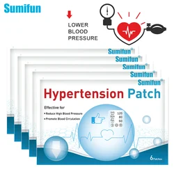 Sumifun 18/36/60pc Hypertension Patch Control High Blood Pressure Plaster Reduce Blood Vessel Herbal Medical Plaster Health Care