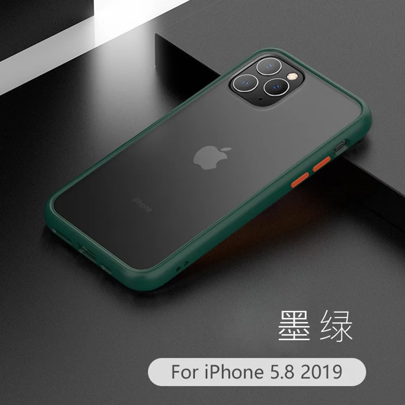 Для Apple iphone 11 Чехол Жесткий ПК прозрачный тонкий матовый защитный чехол для iphone 11 Pro Max iphone 11 11pro shell