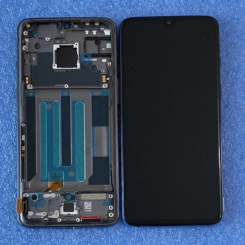 Для 6,4" OnePlus 7 оптический AMOLED ЖК-экран+ Сенсорная панель дигитайзер для OnePlus 7 ЖК-дисплей рамка