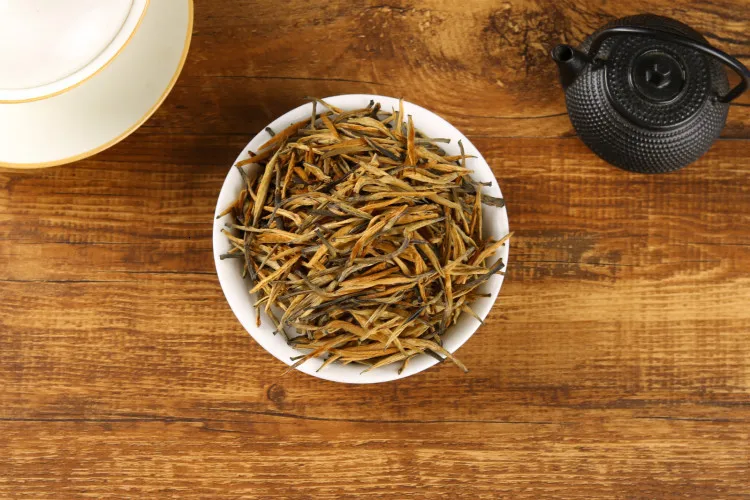 China Fengqing Big Golden Needle Dian Hong tea A+ Chinese Natural Organic Gold NeedlesBlackTea oolong tea