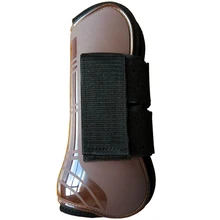 4 шт. Открытый Бег лошадь сухожилия загрузки Защитное снаряжение для верховой езды амортизирующие Защита ног обучение прыжки PU оболочка