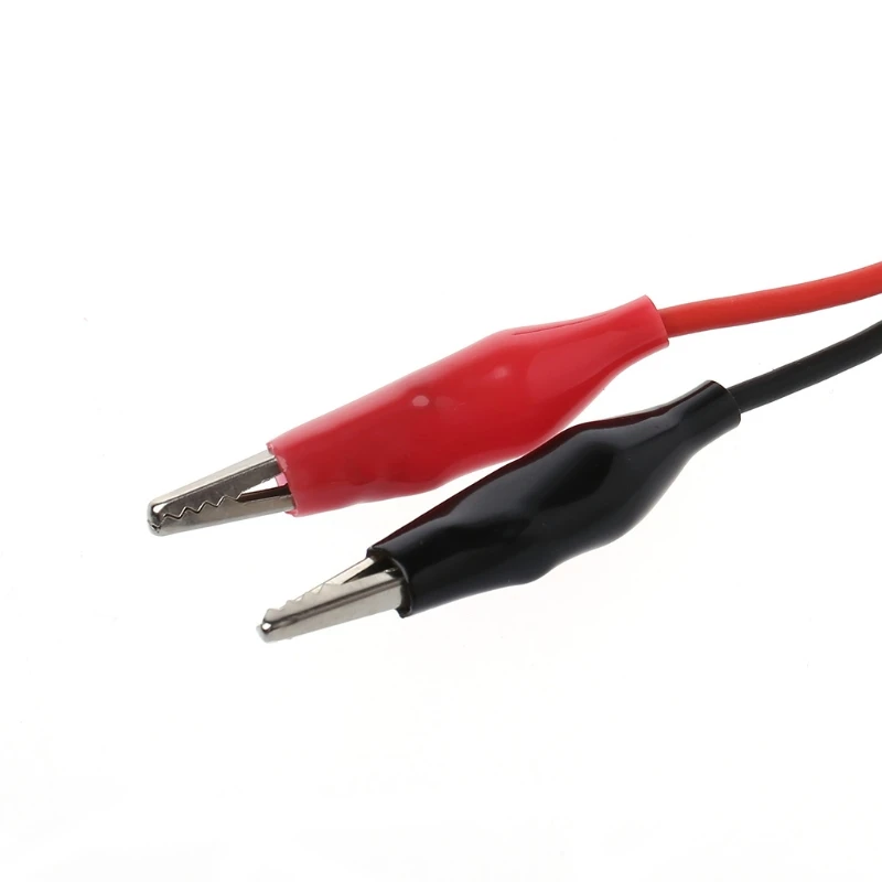 Медные зажимы типа крокодил с проводом Штекерный USB разъем испытательные выводы