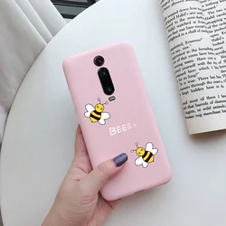 Xiaomi Mi 9T / Redmi K20 Soft TPU Silicone Protective Case - Candy Color Back Cover Bumper for Xiaomi Mi 9T (Beige)