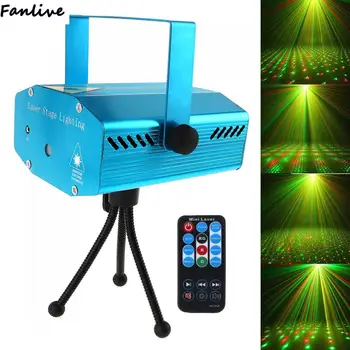 

10pcs Laser Stage Lighting LED Mini Projector RG Light DJ Disco for Party Entertainment/ Disco/ Club/ Bar,AC110-240V