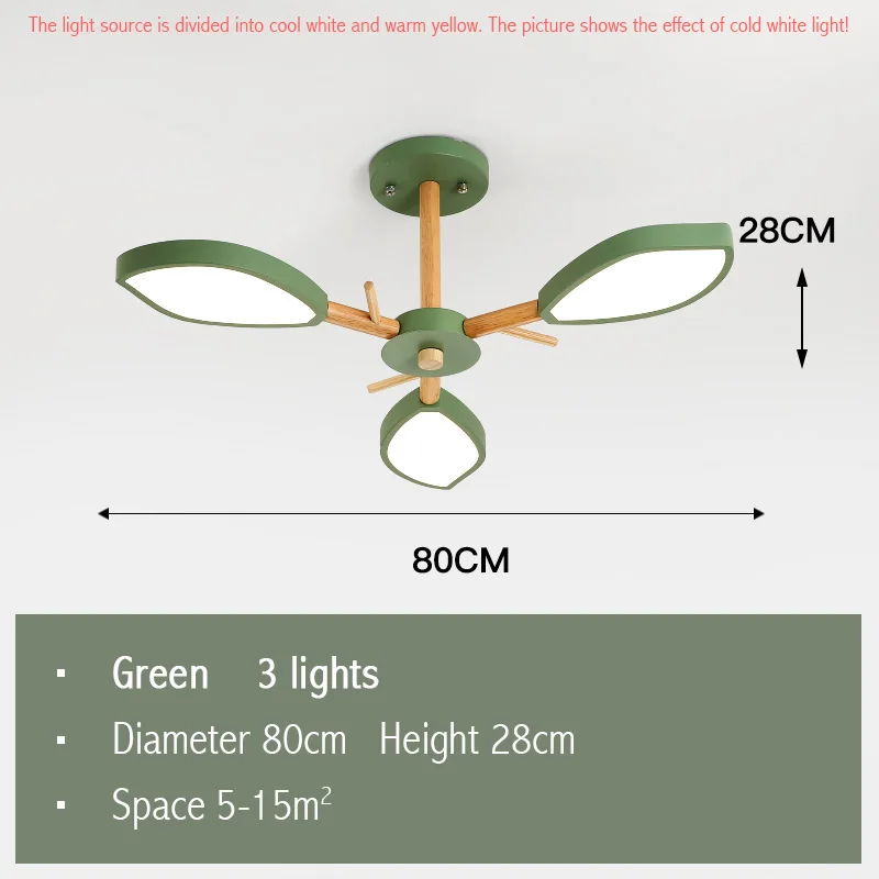 Green 3Lights Fss Современный Цветочный Креативный светодиодный потолочный светильник s для гостиной, светильник ing, домашние подвесные лампы, декоративный светильник, светильник, светильник для помещений - Цвет корпуса: Green 3Lights