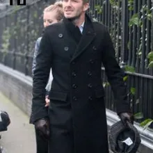 A16 Новая мужская куртка зимняя тонкая модная ветровка двубортная длинная куртка повседневная Высококачественная Осенняя мужская