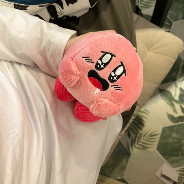 Hobbies Stuffed Animals Plush Expression Kirby The Latest Models In 2021 Keychain Schoolbag Pendant Decoration Holiday Gift