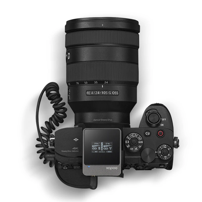 MoveLink M1 M2 2,4 GHz trådløs lavaliermikrofon til DSLR-kameraer, videokameraer, smartphones og tablets til YouTube_voghion.com
