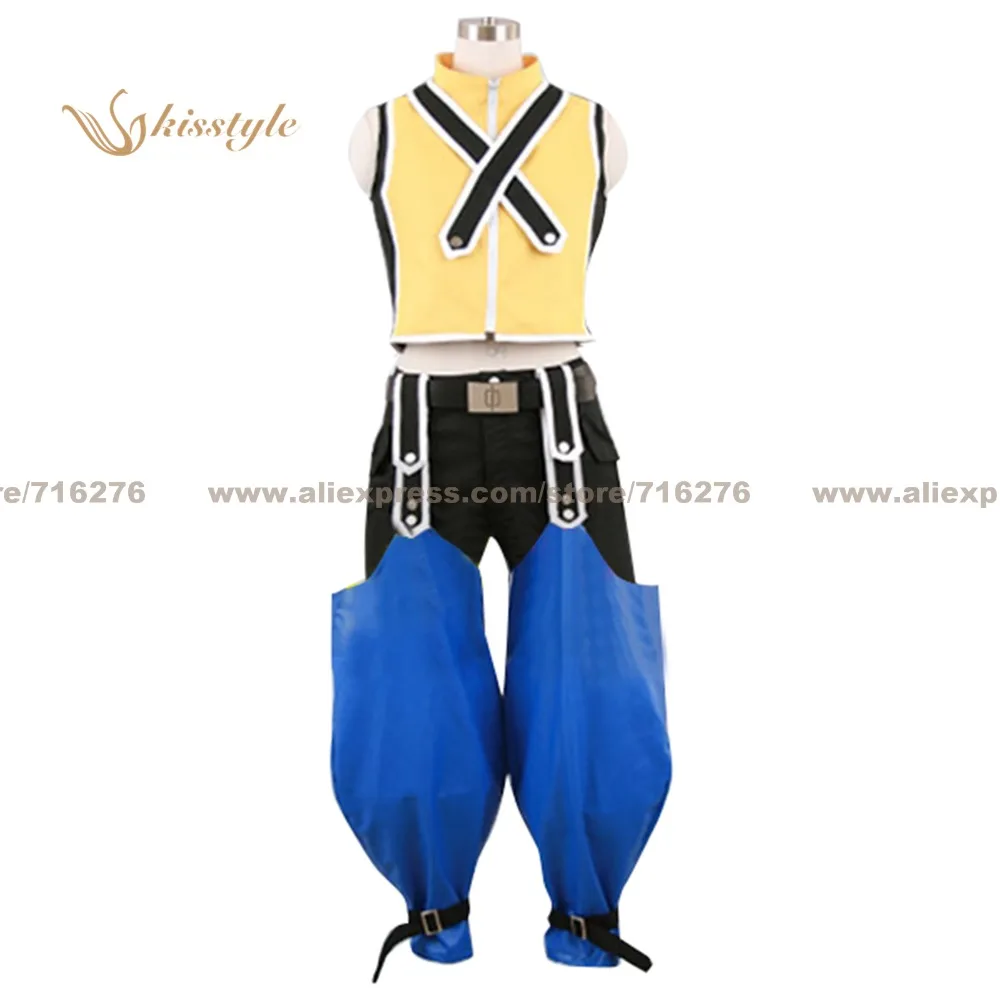 Kisstyle Fashion Kingdom Hearts Riku Uniforme Cos Vestiti Cosplay Costume, Su Misura Accettato