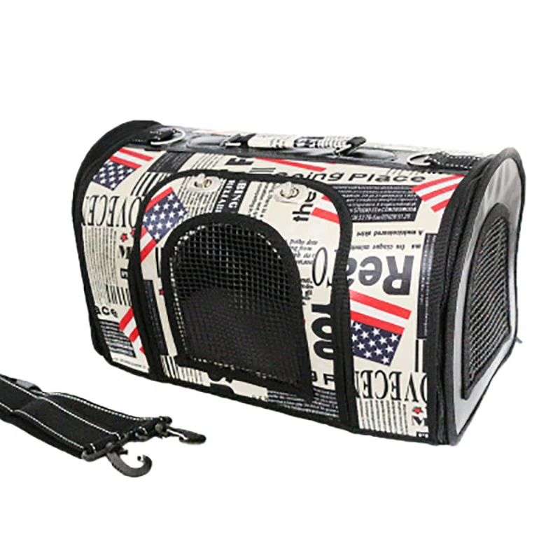 Pet переноски для собак собаки на открытом воздухе Портативный складные сумки из дышащего материала сумки сумка в виде кота Товары для собак