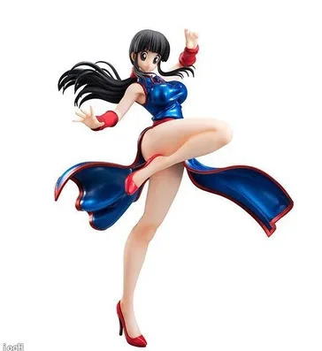 Dragon Ball серия Девушки Гоку жена Cheongsam Qiqi оригинальная коробка гаражный комплект модель