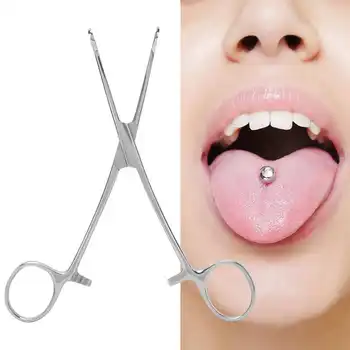 

Piercing Pliers Stainless Steel Reusable Bead Clamping Tools Body Piercing Supplies Permanent Makeup Tattoo Tool Accessories