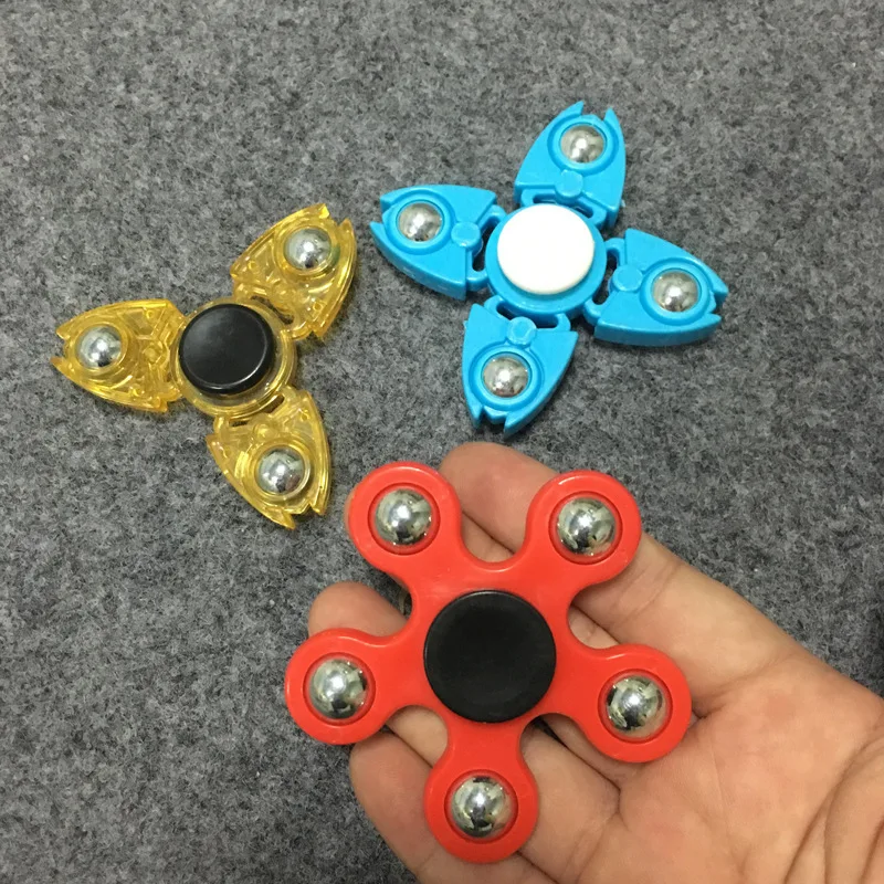 Manufacturers Direct Selling Finger Spiral Relieving Spinning Top Handheld Fingertip Toy 36491 Style Random Color Mixed Hair