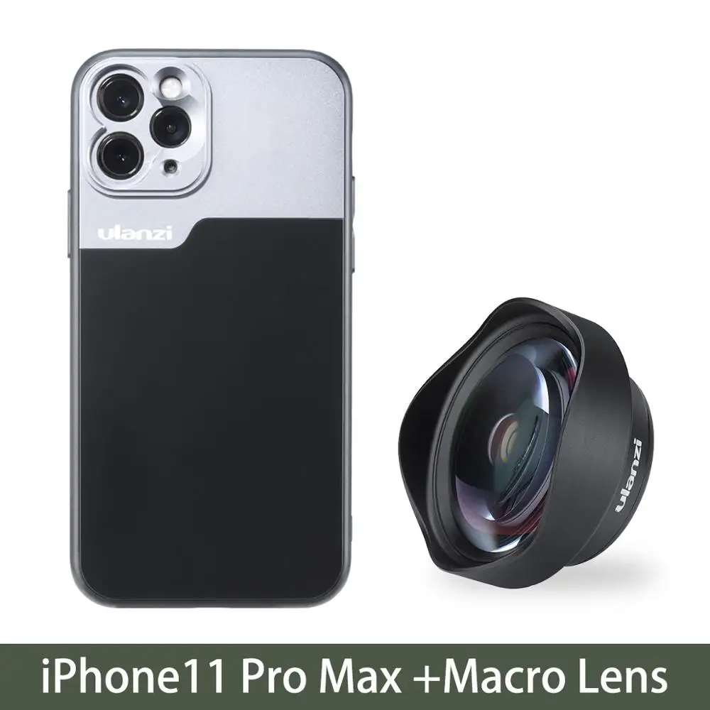 Другое Ulanzi 17 мм телефонный объектив чехол для телефона для iPhone 11/11 Pro/11 Pro Max анаморфные линзы 17 мм момент объектив Ulanzi DOF адаптер объектива - Цвет: Другое